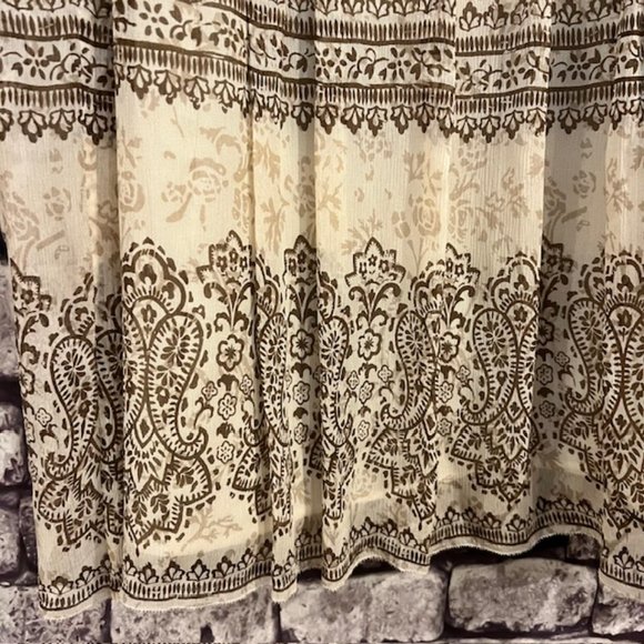 Jones New York Fully Silk Lined Flare Skirt Size Large - Picture 8 of 10